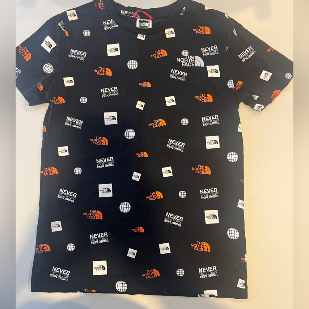 Size Large The North Face T-Shirt and Shorts